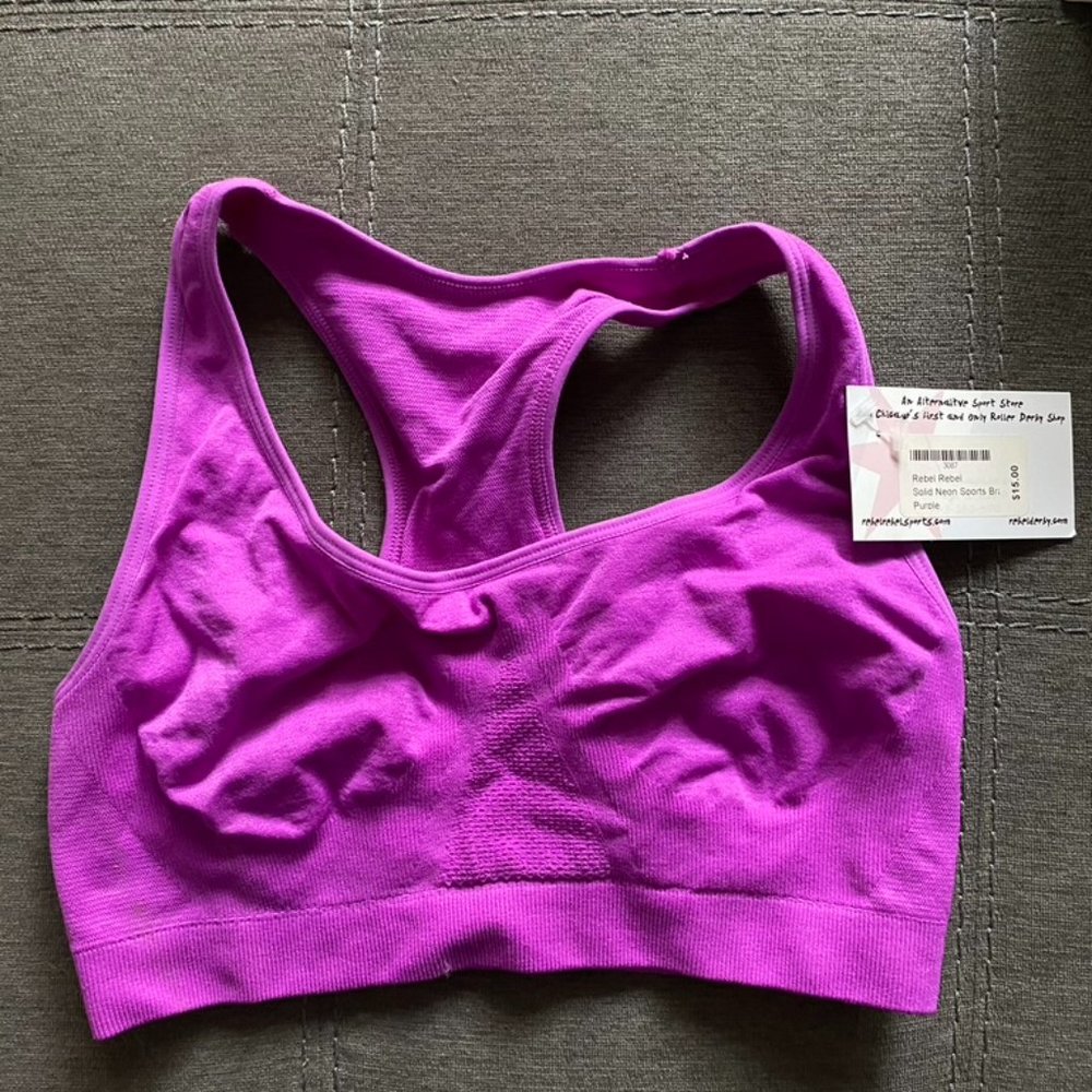 Simply Active Purple Sports Bra